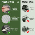 การป้องกันพืชสวน HDPE รั้วพลาสติก